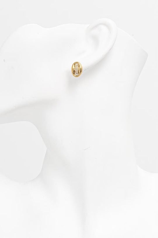 Kolczyki damskie ze stali nierdzewnej MARINA JUBE06.225JW złoty SS26