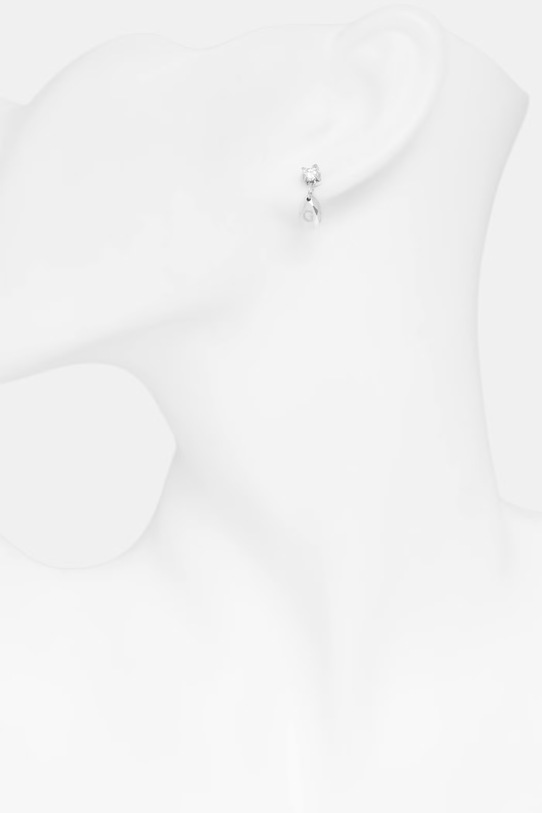 Akcesoria Guess Kolczyk damski ze stali nierdzewnej PIERCING STUDIO JUBE06.257JW srebrny