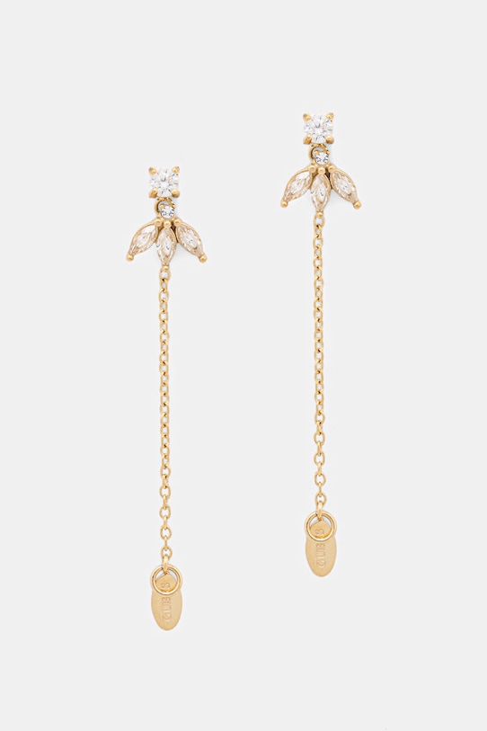 Guess kolczyk damski ze stali nierdzewnej PIERCING STUDIO złoty JUBE06.268JW