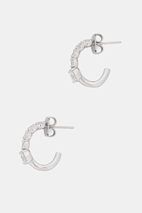 Guess kolczyki damskie ze stali nierdzewnej PIERCING STUDIO srebrny JUBE06.272JW