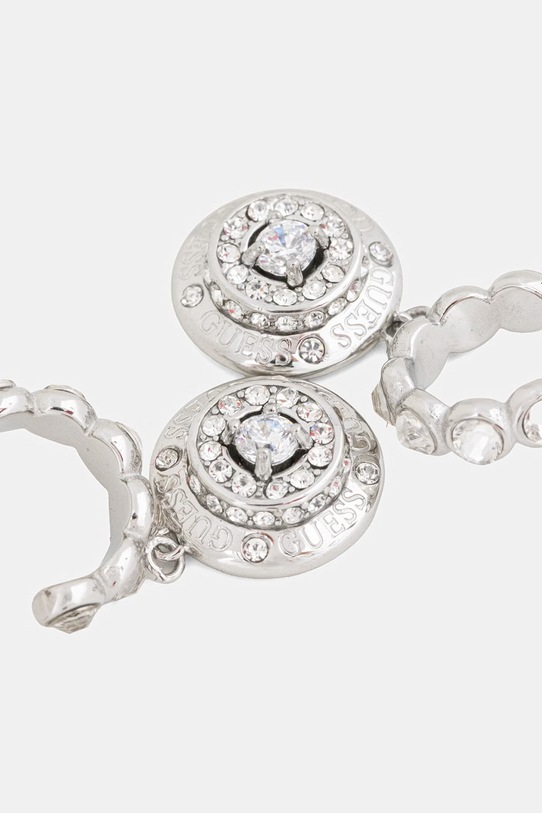 Akcesoria Guess kolczyki damskie ze stali nierdzewnej SPARKS JUBE06.284JW srebrny