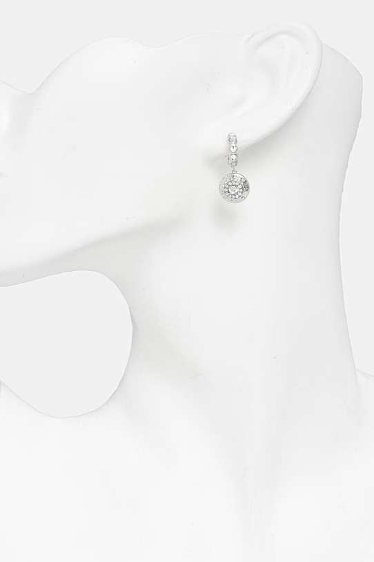 Guess kolczyki damskie ze stali nierdzewnej SPARKS JUBE06.284JW srebrny