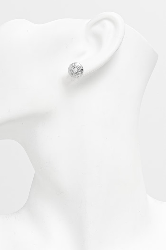 Guess kolczyki damskie ze stali nierdzewnej SPARKS JUBE06.289JW srebrny SS26