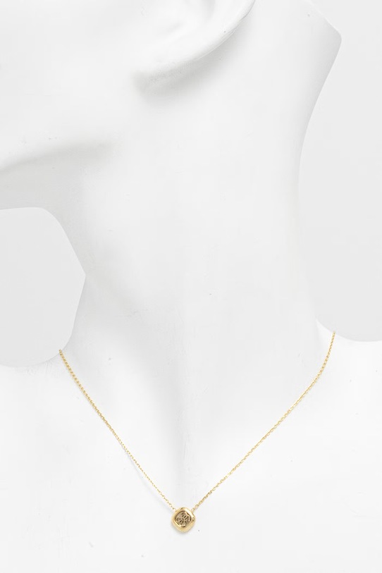 Guess naszyjnik damski ze stali nierdzewnej JAIPUR SPLENDOR JUBN06.150JW złoty SS26