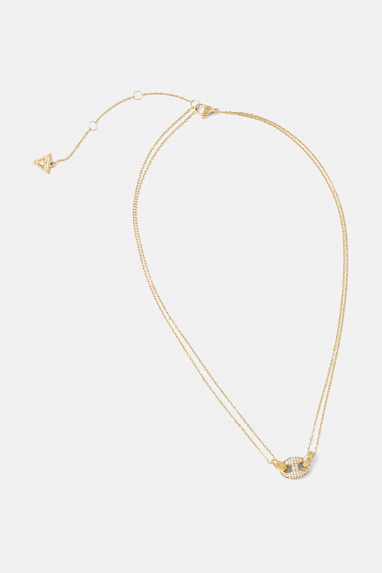 Guess naszyjnik damski ze stali nierdzewnej MARINA złoty JUBN06.220JW