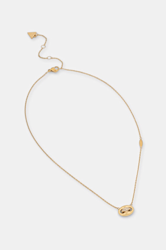 Guess naszyjnik damski ze stali nierdzewnej MARINA złoty JUBN06.223JW