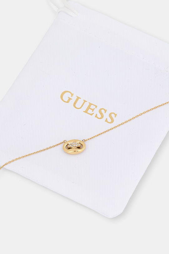 Guess naszyjnik damski ze stali nierdzewnej MARINA złoty JUBN06.223JW