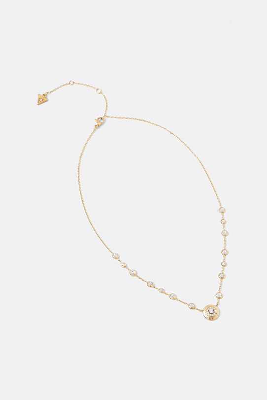 Guess naszyjnik damski ze stali nierdzewnej SPARKS złoty JUBN06.283JW