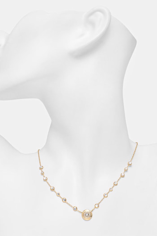 Akcesoria Guess naszyjnik damski ze stali nierdzewnej SPARKS JUBN06.283JW złoty