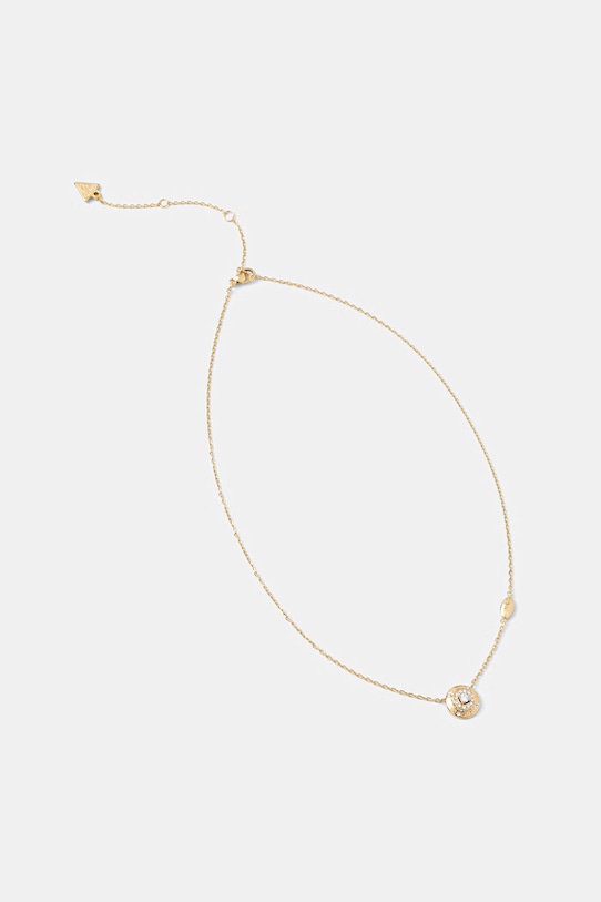 Guess naszyjnik damski ze stali nierdzewnej SPARKS złoty JUBN06.287JW