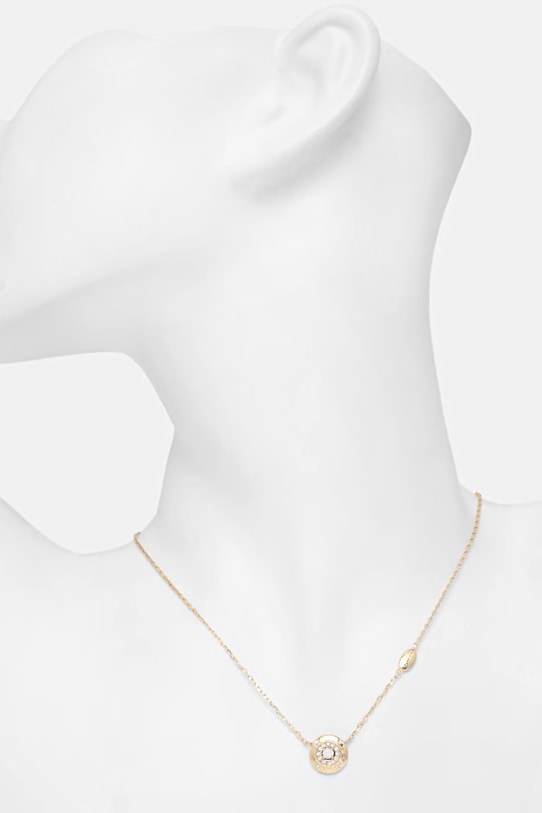 Akcesoria Guess naszyjnik damski ze stali nierdzewnej SPARKS JUBN06.287JW złoty