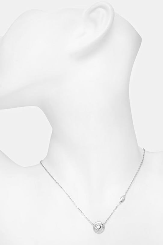 Guess naszyjnik damski ze stali nierdzewnej SPARKS srebrny JUBN06.287JW