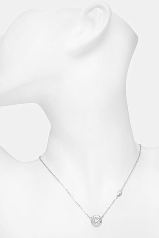 Guess naszyjnik damski ze stali nierdzewnej SPARKS srebrny JUBN06.287JW