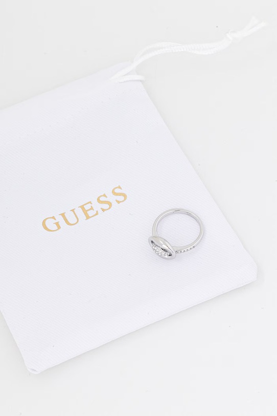 Akcesoria Guess pierścionek damski ze stali nierdzewnej MARINA JUBR06.226JW srebrny