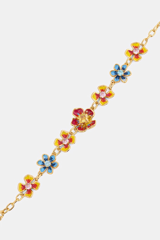 Guess bransoletka damska ze stali nierdzewnej FLORIS JUBB06.103JW złoty SS26