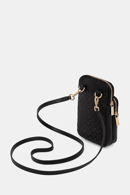 Αξεσουάρ Tommy Hilfiger θήκη για τηλέφωνο παιδική AW0AW18601 μαύρο