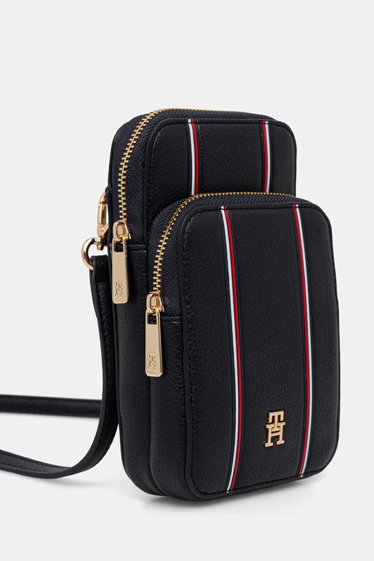 Tommy Hilfiger θήκη για τηλέφωνο γυναικεία από απομίμηση δέρματος AW0AW18659 σκούρο μπλε SS26