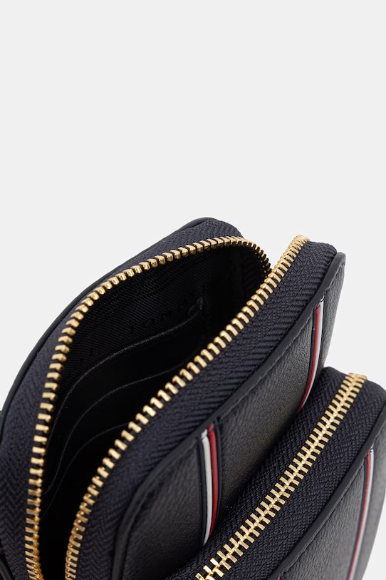 Tommy Hilfiger θήκη για τηλέφωνο γυναικεία από απομίμηση δέρματος AW0AW18659 σκούρο μπλε