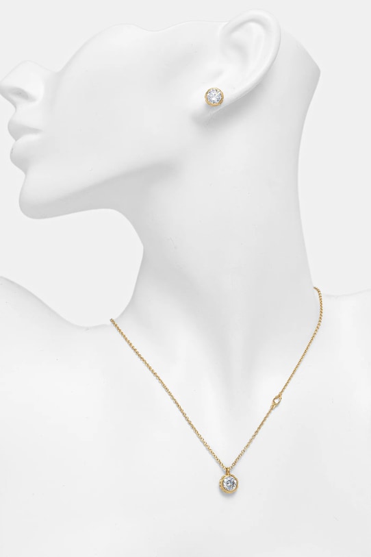 Coach kolczyki złoty 37530390GLD110