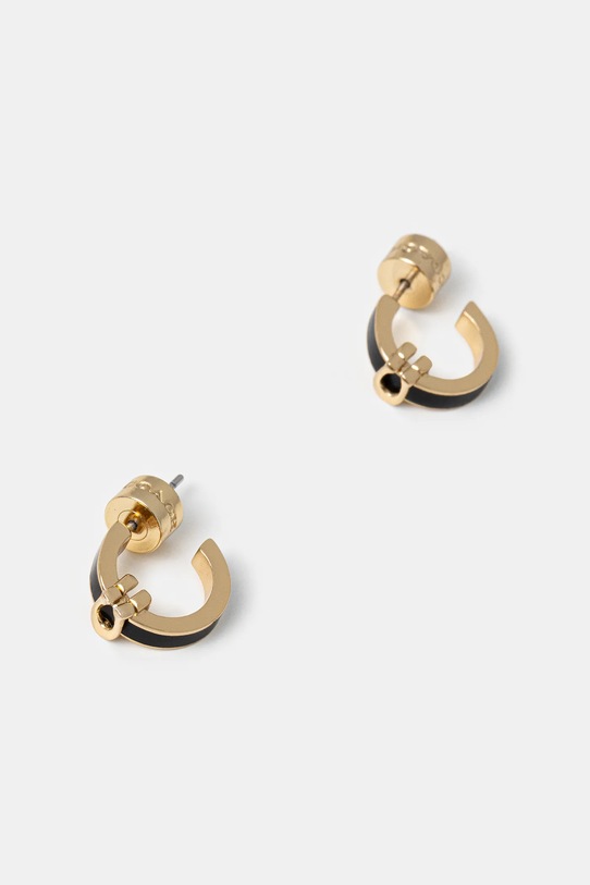 Coach kolczyki 37560726GLD001 czarny SS26