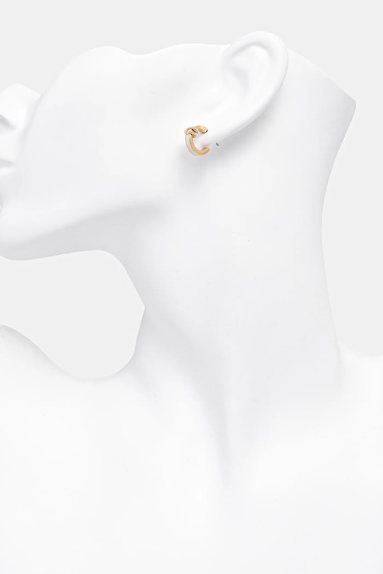 Akcesoria Coach kolczyki 37560726GLD100 beżowy