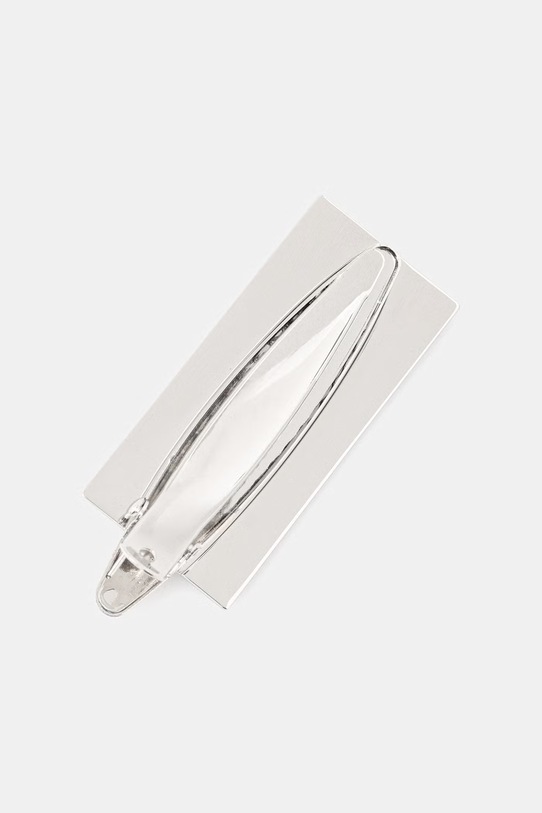 MM6 Maison Margiela spinka do włosów SM6TW0014.P8860.951 srebrny SS26