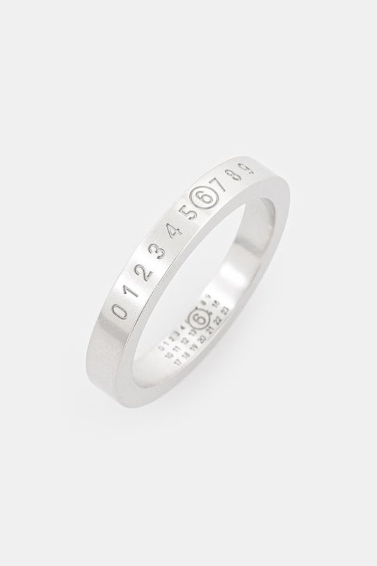 MM6 Maison Margiela pierścionek srebrny SM6UQ0059.P6469.968