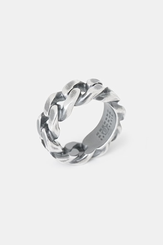 MM6 Maison Margiela pierścionek damski srebrny SM6UQ0111.P8884.954