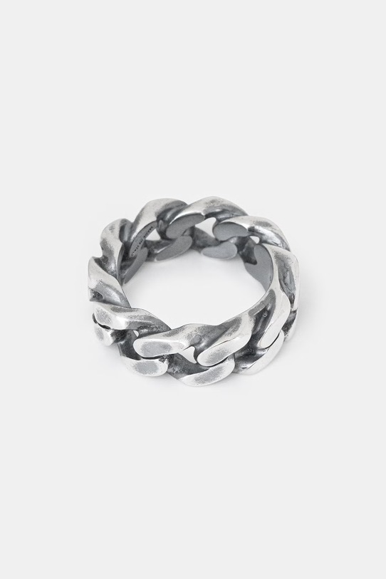 MM6 Maison Margiela pierścionek damski SM6UQ0111.P8884.954 srebrny SS26