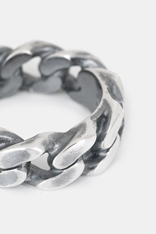 Akcesoria MM6 Maison Margiela pierścionek damski SM6UQ0111.P8884.954 srebrny