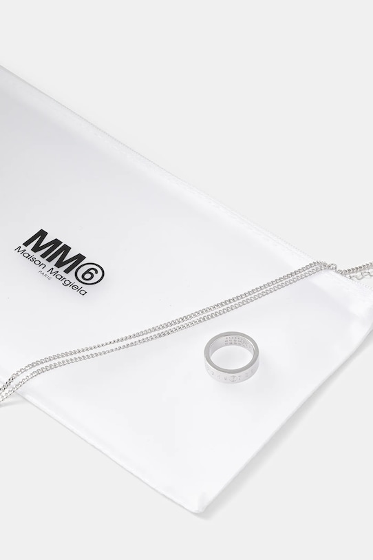 MM6 Maison Margiela naszyjnik SM6UU0048.P7296.951 srebrny