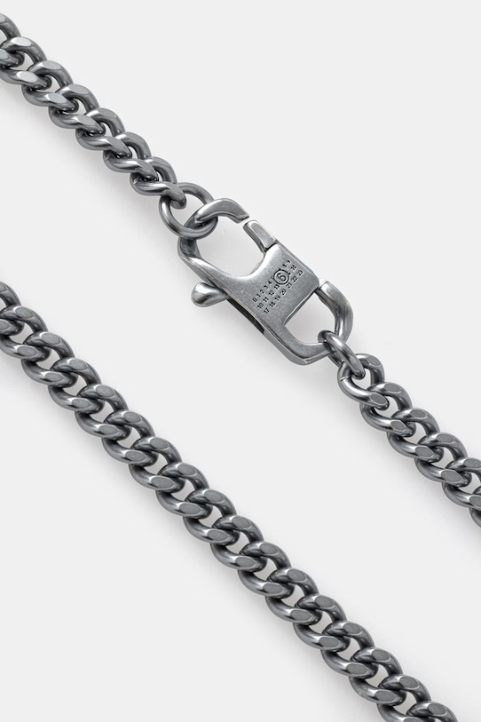MM6 Maison Margiela naszyjnik SM6UU0083.SV0235.954 srebrny SS26