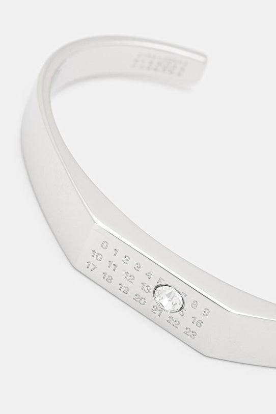 Akcesoria MM6 Maison Margiela bransoletka damska metalowa SM6UY0104.P8859.951 srebrny