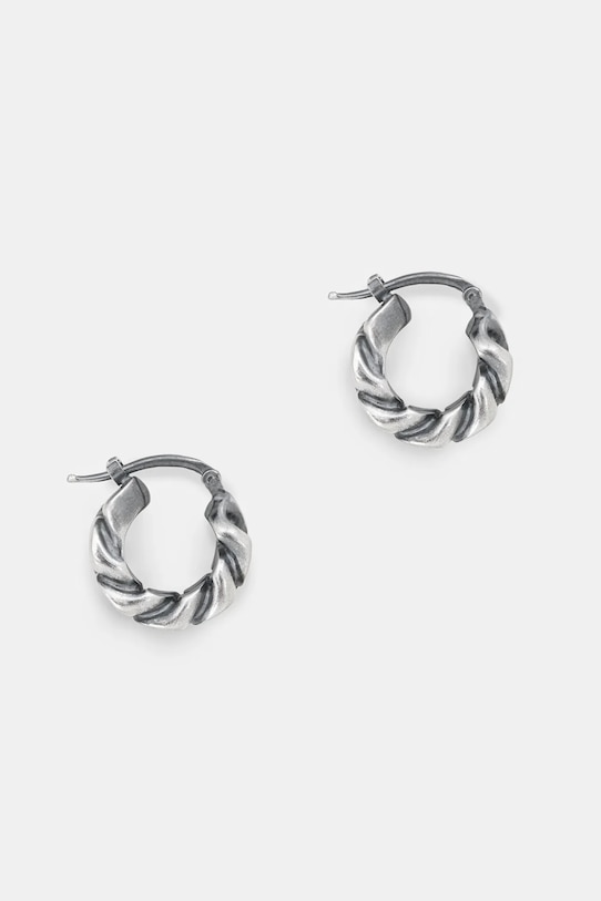 MM6 Maison Margiela kolczyki SM6VG0115.P8884.954 srebrny SS26