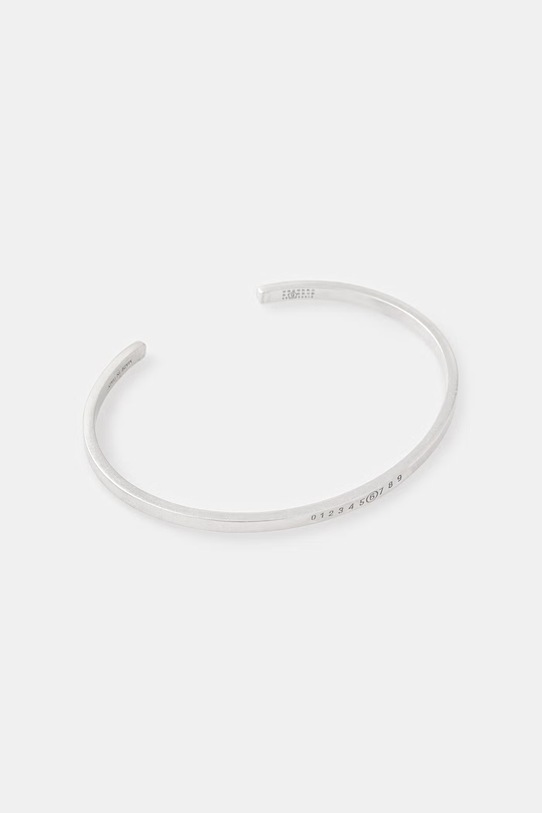 MM6 Maison Margiela bransoletka srebrny SM7UY0054.SV0310.968