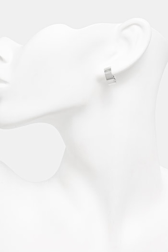 MM6 Maison Margiela kolczyki srebrny SM7VG0102.SV0310.951