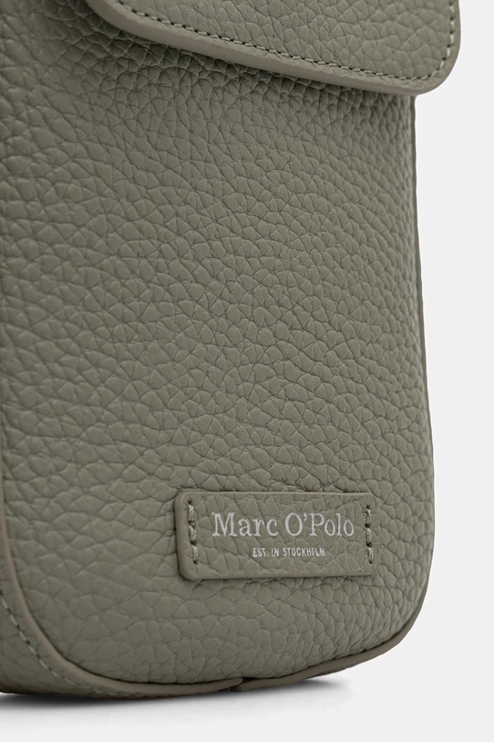 Marc O'Polo pokrowiec na telefon damski skórzany zielony 5000010962
