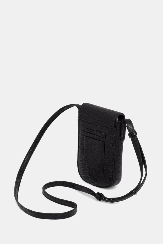 Akcesoria Marc O'Polo pokrowiec na telefon damski skórzany 5000010962 czarny
