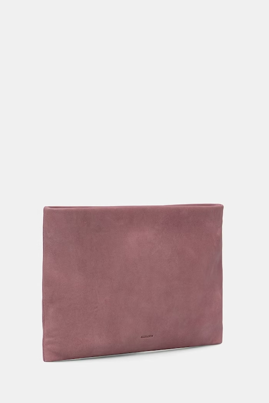 AllSaints κλατς γυναικείο δερμάτινο BETTINA W216XE ροζ SS26