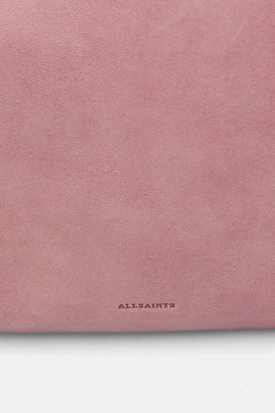 AllSaints κλατς γυναικείο δερμάτινο BETTINA ροζ W216XE