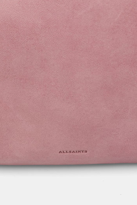 AllSaints κλατς γυναικείο δερμάτινο BETTINA ροζ W216XE