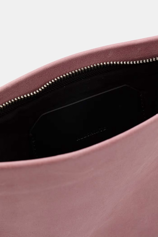 AllSaints κλατς γυναικείο δερμάτινο BETTINA W216XE ροζ