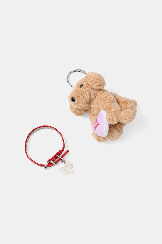 Aldo brelok DOODLES brązowy DOODLES.260