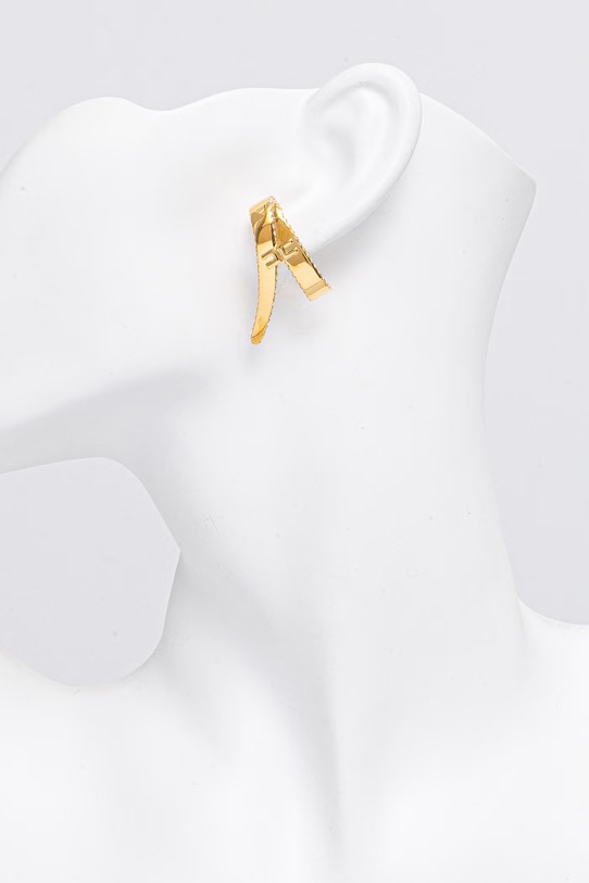 Elisabetta Franchi kolczyki damskie OR56A62E2 złoty SS26