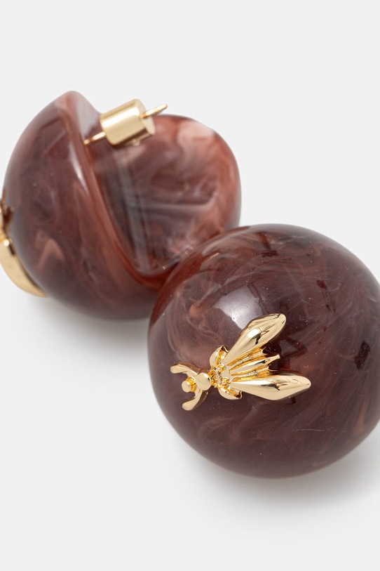 Patrizia Pepe kolczyki damskie 2J2605.M096 bordowy SS26