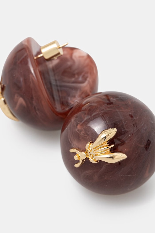 Patrizia Pepe kolczyki damskie 2J2605.M096 bordowy SS26