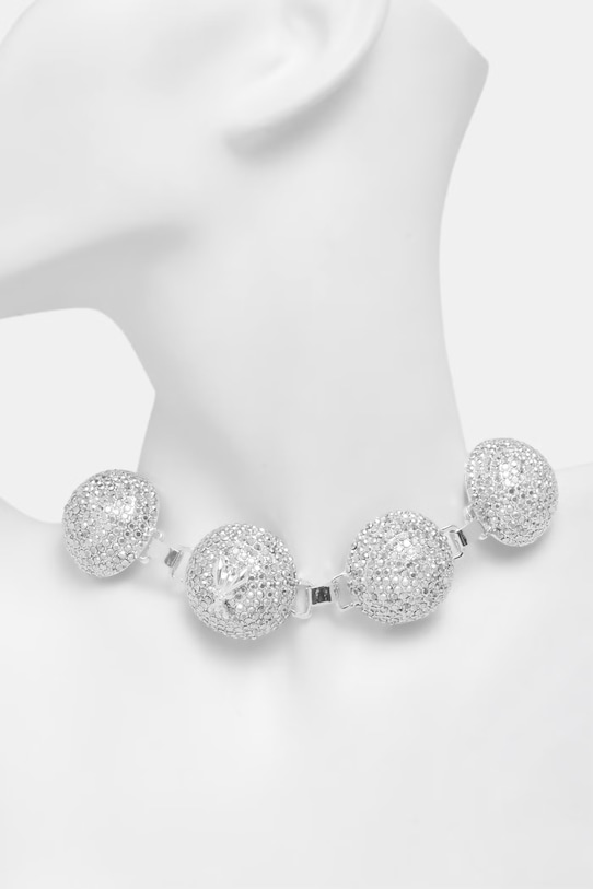 Akcesoria Patrizia Pepe naszyjnik damski metalowy 2J2607.M097 srebrny