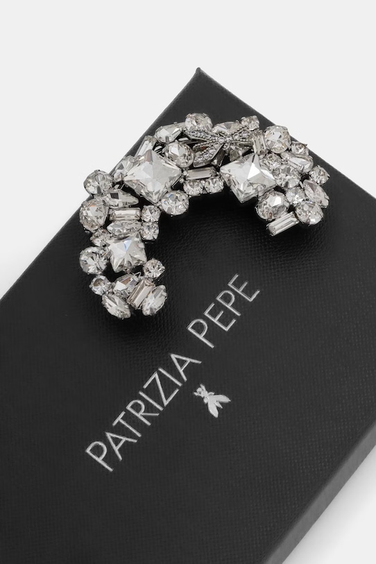 Akcesoria Patrizia Pepe nausznica damska metalowa 2J2614.M032 srebrny