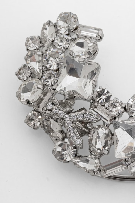 Patrizia Pepe nausznica damska metalowa srebrny 2J2614.M032