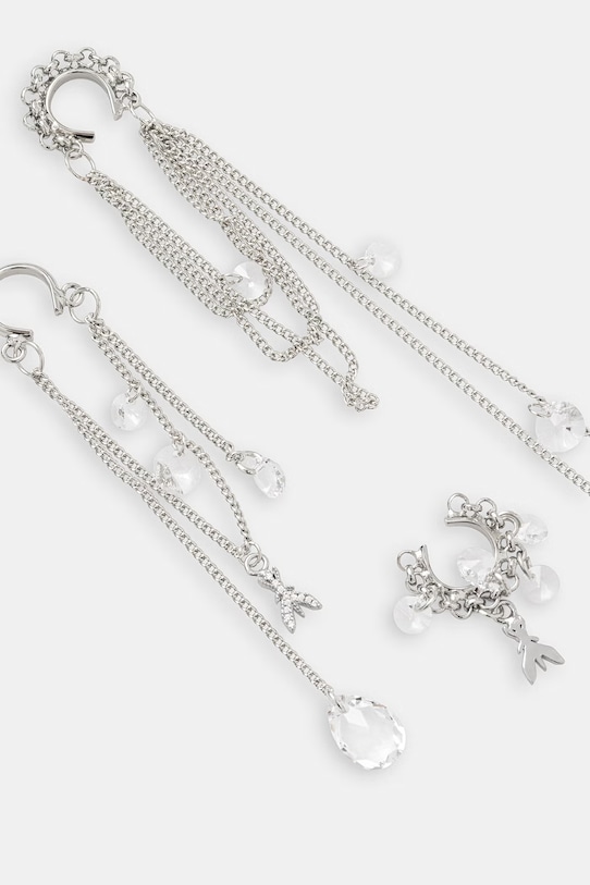 Patrizia Pepe nausznica damska 3-pack 2J2618.M093 srebrny SS26